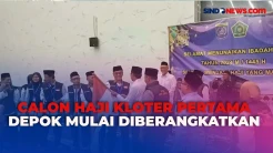 Ratusan Jemaah Calon Haji Kloter Pertama Depok Mulai Dikirim ke Embarkasi Bekasi