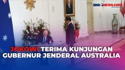 Momen Jokowi Terima Lawatan Gubernur Jenderal Australia di Istana Bogor