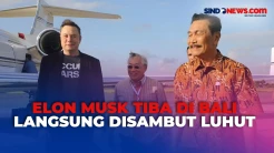 Dijemput Luhut, Elon Musk Tiba di Bali untuk Resmikan Starlink di Indonesia