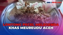 Lontong Pecel Pak Hai Jafar, Kuliner Khas Meureudu Aceh yang Melegenda