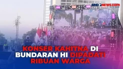 Pemprov DKI Hadirkan Grup Musik Kahitna di CFD, Ribuan Warga Padati Bundaran HI