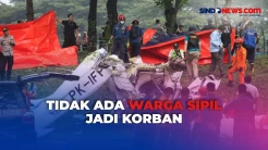 Polisi Pastikan Tidak Ada Warga Sipil Jadi Korban Peristiwa Pesawat Latih Jatuh di BSD