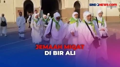 Berangkat ke Makkah, 8 Kloter Jemaah Haji Indonesia Miqat di Bir Ali