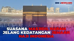 Begini Suasana Masjidil Haram Jelang Kedatangan Jemaah Haji Indonesia ke Makkah
