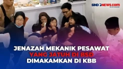 Disambut Haru Keluarga, Jenazah Farid Mekanik Pesawat yang Jatuh di BSD Tiba di Rumah Duka