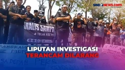 Bawa Karanda Mayat, Ratusan Jurnalis Demo Tolak RUU Penyiaran di Sampang