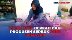 Musim Haji Berkah Bagi Produsen Serbuk Jahe Kemasan di Jombang