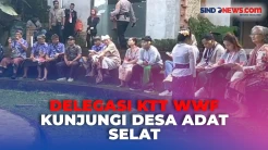 Pelajari Budaya dan Tradisi Masyarakat Bali, Delegasi KTT WWF Kunjungi Desa Adat Selat