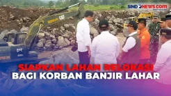 Jokowi Tinjau Lokasi Banjir Lahar Sumatra Barat, 159 Rumah Rusak Berat akan Direlokasi