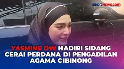 Memakai Hijab, Yasmine Ow Hadiri Sidang Cerai Perdana dengan Aditya Zoni