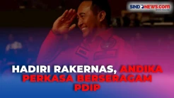 Disapa Megawati, Andika Perkasa Disambut Meriah Ribuan Kader saat Rakernas PDIP