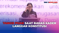 Tangis Puan Maharani saat Bahas Ada Kader Tak Beretika dan Langgar Konstitusi