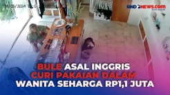 Viral! Bule Asal Inggris Curi Pakaian Dalam Wanita di Bali Seharga Rp1,1 Juta