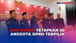 KPU Depok Tetapkan 50 Anggota DPRD Terpilih Pemilu 2024
