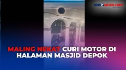 Sempat Viral! Pria Curi Motor di Masjid Depok Ternyata Beraksi saat Salat Isya Berjamaah
