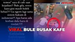 Viral! Bule Rusak Kafe di Kuta karena Ditegur Merokok