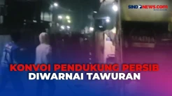 Konvoi Kemenangan Pendukung Persib Diwarnai Tawuran di Cikampek