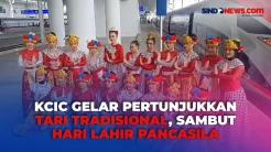 Hibur Penumpang Whoosh di Hari Lahir Pancasila, KCIC Tampilkan Tari Tradisional Asal Betawi-Sunda