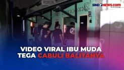 Ibu Muda yang Viral Karena Cabuli Balitanya Ditangkap Polres Tangerang Selatan