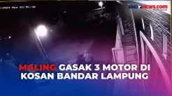 Kosan di Bandar Lampung Dibobol Maling, Gasak 3 Motor Sekaligus dalam Semalam