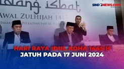 Pemerintah Tetapkan Hari Raya Idul Adha 1445 H Jatuh pada Senin 17 Juni 2024