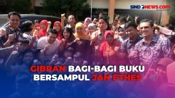 Kunjungi Surabaya, Gibran Bagi-Bagi Buku Bersampul Jan Ethes untuk Siswa SD