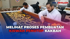 Melihat Proses Pembuatan Kiswah Kakbah di Makkah, Seperti Apa?