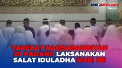 Tarekat Naqsabandiyah di Padang Laksanakan Salat Iduladha Hari Ini