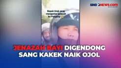 Jenazah Bayi Digendong Sang Kakek Naik Ojol Tempuh Rute Makassar-Pangkep