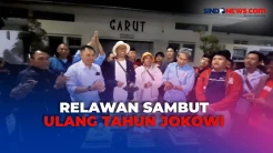 Relawan di Jawa Barat Gelar Doa Bersama dan Potong Tumpeng pada Ulang Tahun Jokowi