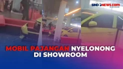 Viral! Mobil Nyelonong di Showroom Palembang, Karyawan Tak Sengaja Injak Pedal Gas