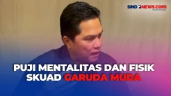 Puji Mentalitas dan Fisik Skuad Timnas Indonesia U-16, Erick Thohir Minta Tak Berpuas Diri