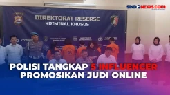 5 Influencer Promosikan Judi Online Ditangkap Polda Banten
