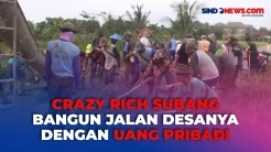 Cerita Crazy Rich Subang Bangun Jalan dan Siapkan Ratusan Lampu PJU di Desanya