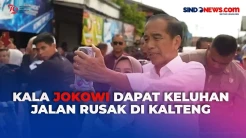 Berkunjung ke Kalteng, Presiden Jokowi Dapat Keluhan Jalan Rusak karena Kurang APBD