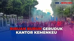 Ribuan Buruh Gelar Aksi Tolak Tapera di Depan Kantor Kemenkeu