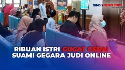 Heboh! Ribuan Istri di Jakarta Barat Gugat Cerai Suami Gegara Kecanduan Judi Online
