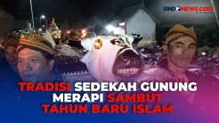 Sambut Tahun Baru Islam, Warga Boyolali Kirab Kepala Kerbau dan Berebut Gunungan Hasil Bumi