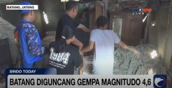 Gempa M 4,4 Guncang Batang, Jawa Tengah, Puluhan Rumah Rusak