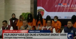 Polisi Ungkap Judi Online Dan Pornografi Jaringan Taiwan Via Streaming Dengan Omset 500 Milyar Rupiah