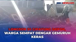 Longsor di Cipayung Depok , Warga Sempat Dengar Gemuruh Keras Sebelum Rumahnya Tertimpa Tanah