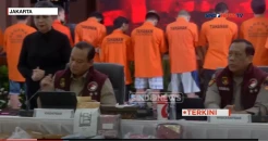 Polri Sita 4,4 Ton Sabu dan 2,1 Ton Ganja per Juli 2024
