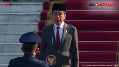 Presiden Jokowi Lantik 906 Perwira TNI-Polri di Halaman Istana Merdeka