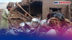 400 Rumah Hancur dan Jaringan Listrik Rusak akibat Hujan Lebat di Afghanistan Barat