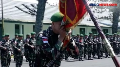 Dikirim ke Papua, Ratusan Prajurit Yonif 144 Jaya Yudha Bergabung dengan Satgas Pamtas Indonesia-Papua Nugini