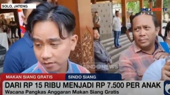 Gibran Bantah Rencana Pemotongan Anggaran Program Makan Siang Gratis