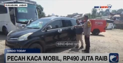 Maling Modus Pecah Kaca Mobil Beraksi di Sukabumi, Gasak Uang Tunai Rp490 Juta