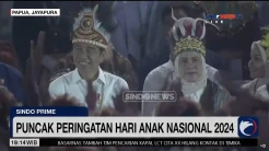 Momen Presiden Jokowi dan Iriana Gelar Kuis ke Anak Papua di Hari Anak Nasional