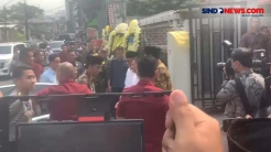 Presiden Jokowi dan Sejumlah Tokoh Melayat ke Kediaman Hamzah Haz