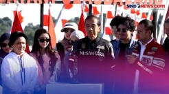 Ditemani Influencer, Jokowi Resmikan Jembatan Pulau Balang Penghubung IKN-Balikpapan
